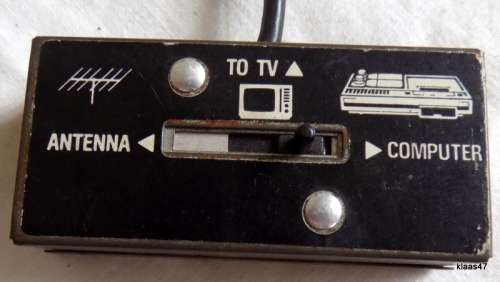 Vintage 1980s Video Game Console Antenna Game Switch