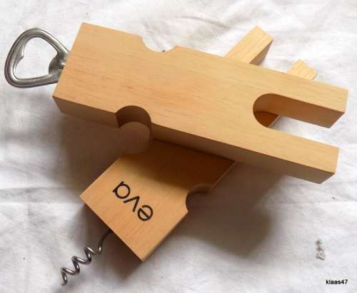 Adam and Eve - Novelty - Bottle Opener - Corkscrew - Vintage 1970`s