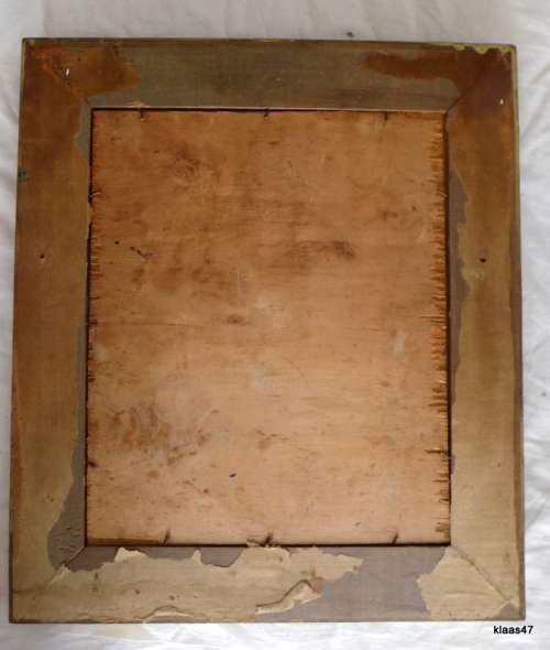 Oil on Board Portrait of an Older Man with White Ruff Collar    Unsigned