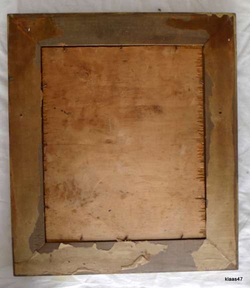 Oil on Board Portrait of an Older Man with White Ruff Collar    Unsigned