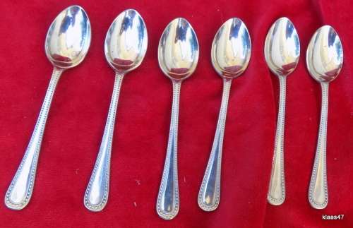Vintage EPNS 6 Tea/Coffee spoons