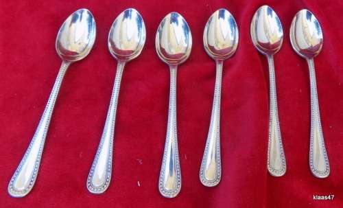 Vintage EPNS 6 Tea/Coffee spoons