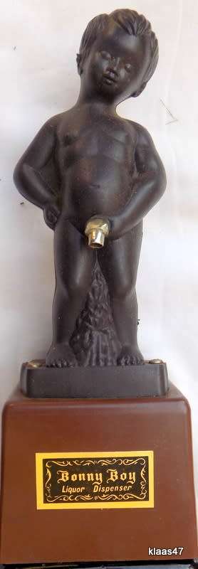 Vintage - Bonny Boy Liquor Dispenser - Made in Hong Kong - Mechanism not working