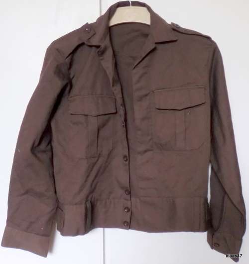 Military Style - Brown - Bunny/Combat Jacket - Cotton - Size 34 (Paladin label)