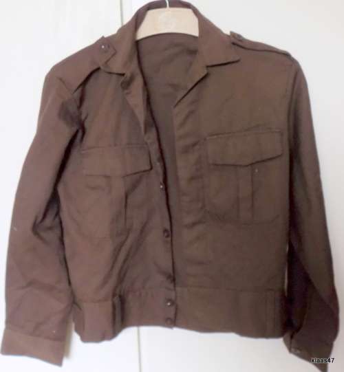 Military Style - Brown - Bunny/Combat Jacket - Cotton - Size 34 (Paladin label)