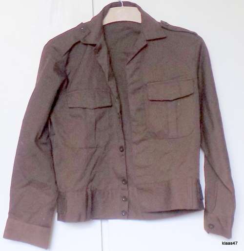 Military Style - Brown - Bunny/Combat Jacket - Cotton - Size 34 (Paladin label)