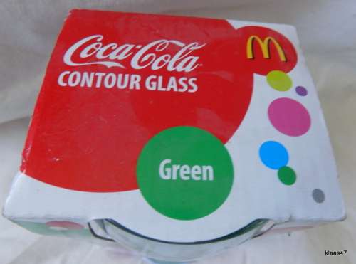 2009 McDonalds Coca-Cola Contour Glass