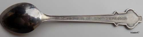 Rolex Souvenir Teaspoon - Lucerne - Bucherer of Switzerland - CB (Stainless Steel) No.1