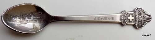 Rolex Souvenir Teaspoon - Lucerne - Bucherer of Switzerland - CB (Stainless Steel) No.1