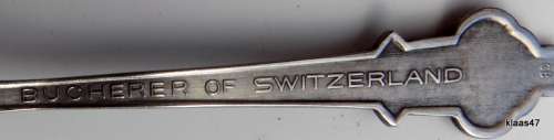Rolex Souvenir Teaspoon - Geneve - Bucherer of Switzerland - CB (Stainless Steel) No.3