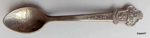 Rolex Souvenir Teaspoon - Zurich - Bucherer of Switzerland - CB (Stainless Steel) No.2