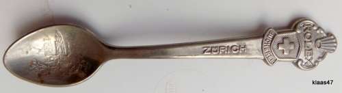 Rolex Souvenir Teaspoon - Zurich - Bucherer of Switzerland - CB (Stainless Steel) No.2