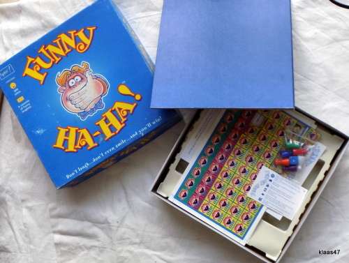 FUNNY HA-HA! - Board Game - AGES 8+ -  2-6 players - Complete