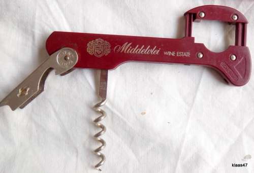 Middelvlei Wine Estate - Bottle Opener - Made in Italy