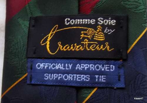 South African Rugby - Officially Approved Supporters Tie - Comme Soie by Cravateur