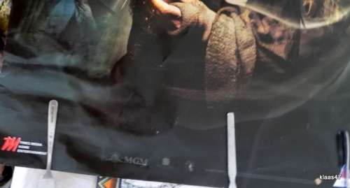 SAA/SAL Poster - Boeing 747-400 - 84x59.5cm (Smaller poster of inside Cockpit included 61X44cm)