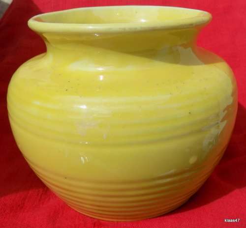 Lucia Ware Yellow Vase