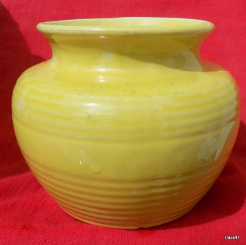 Lucia Ware Yellow Vase