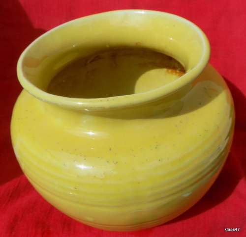Lucia Ware Yellow Vase