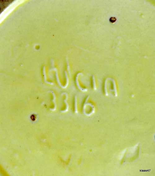 Lucia Ware Yellow Vase