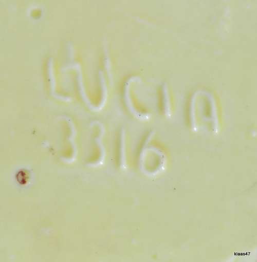 Lucia Ware Yellow Vase