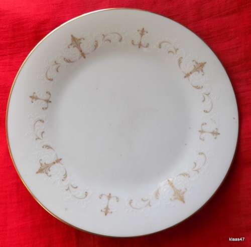 Vintage Noritake - Courtney - Japan - Fish Plates - 21cm diameter