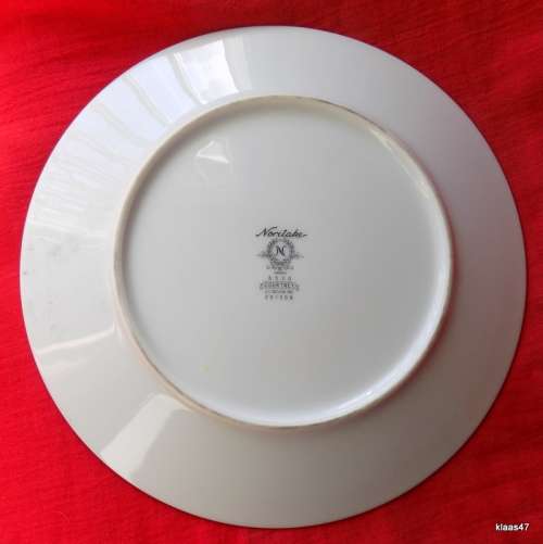 Vintage Noritake - Courtney - Japan - Fish Plates - 21cm diameter