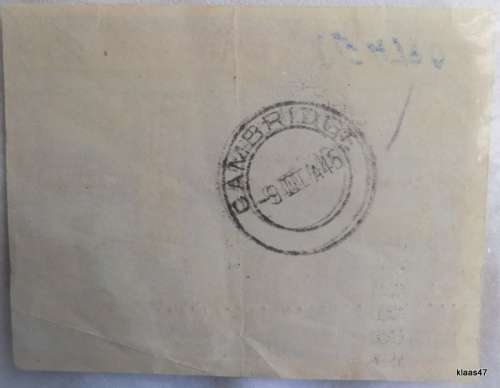 Petrol Ration Coupon - 115881 - 1 Gallon - 1946 April - (Car Registration CG4780)