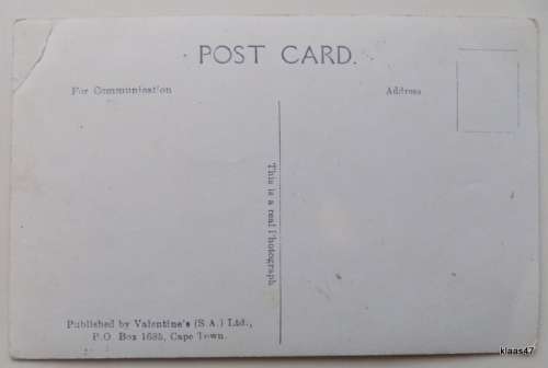 - Cape Point  Old Lighthouse, - 501164 Vintage Valentine Post Card - Not posted.