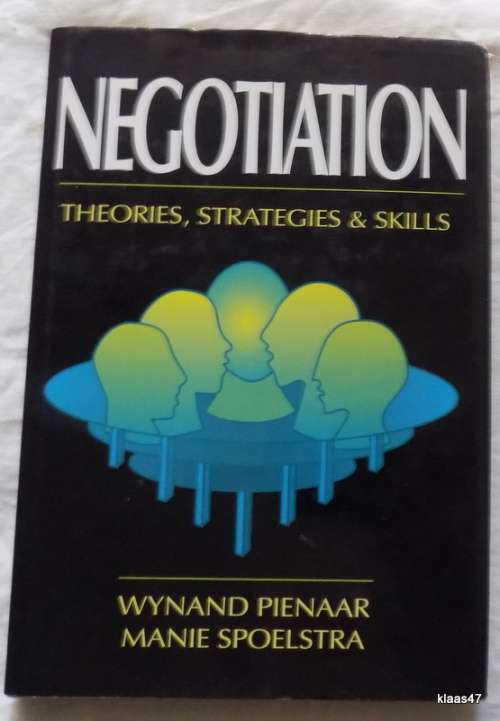 Negotiation - Wynand Pienaar, Manie Spoelstra - Hardcover 1991