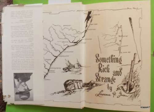 Something Rich and Strange - Lawrence Green - Hardcover - First Edition 1962 - Signed copy