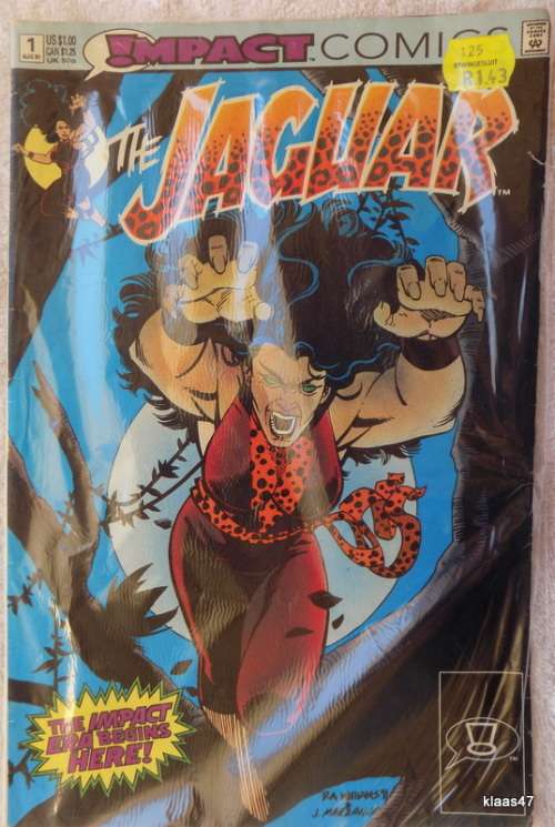 Impact Comics - The Jaguar - Aug 1991