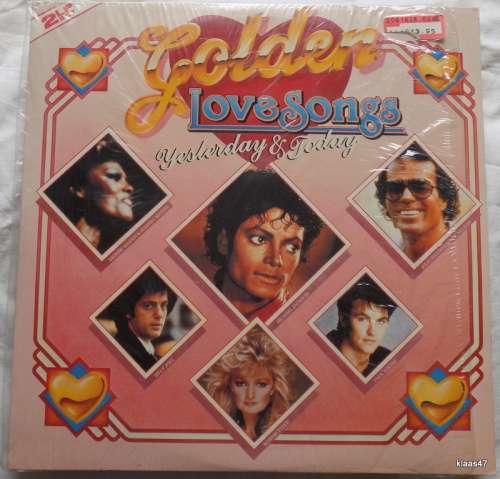Golden Love Songs Yesterday and Today - Various Artists - CBS - AGP 137/138 - 2 LP Set (Pink)
