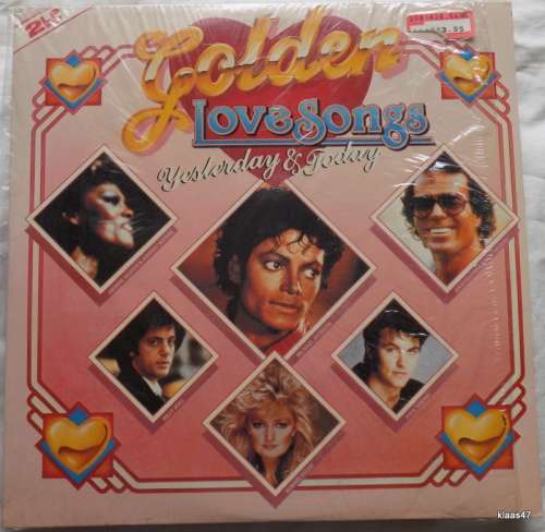 Golden Love Songs Yesterday and Today - Various Artists - CBS - AGP 137/138 - 2 LP Set (Pink)