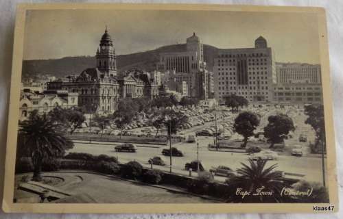 Cape Town (Central) - Postcard - Series No. B3 - Photo S.A.R.andH.