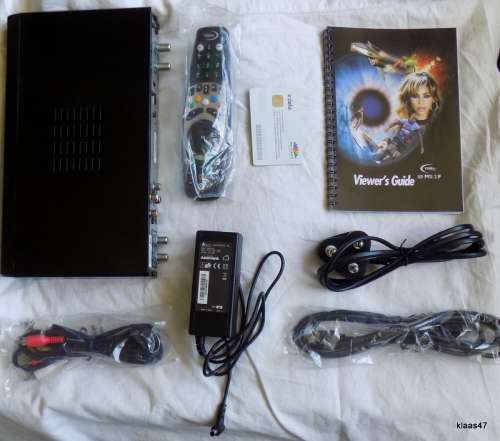 DStv - HD PVR 2 P - Decoder With Remote, Power Supply and Cables