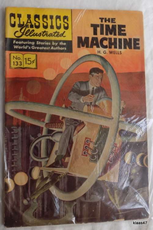 Classics Illustrated - No. 133 - 1967 - The Time Machine - H.G. Wells