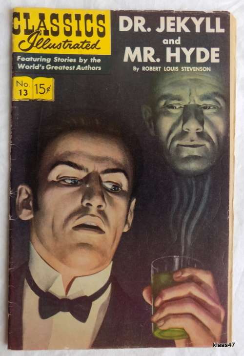 Classics Illustrated - No. 13 - 1965 - Dr Jekyll and Mr Hyde - Robert Louis Stevenson