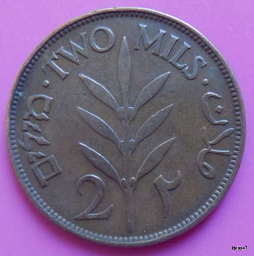 Palestine - 1927 - 2 mills