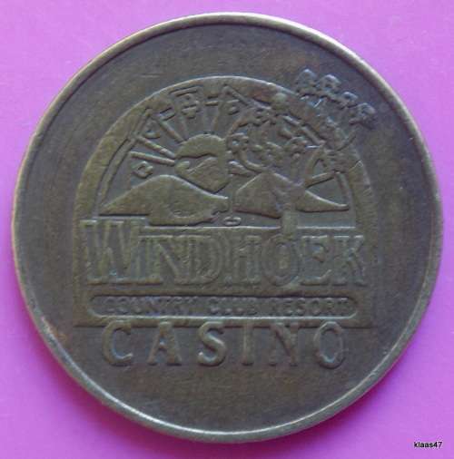 Windhoek Country Club Resort Casino - 50c - Token - Aluminium-Bronze