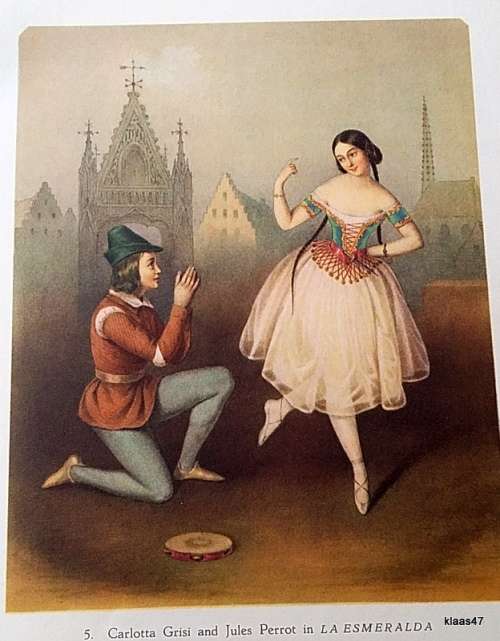 The Romantic Ballet from Contemporary Prints - Intro: Sacheverell Sitwell - Hardcover 1948