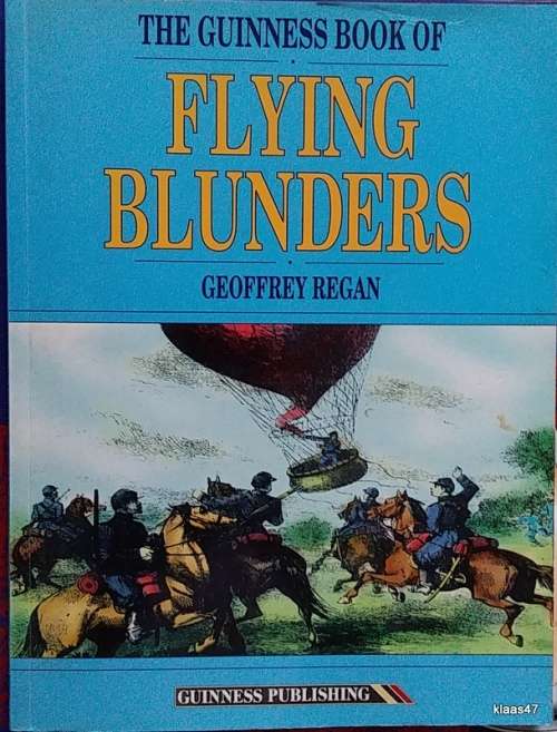 Flying Blunders - Geoffrey Regan - The Guinness Book (Paperback)