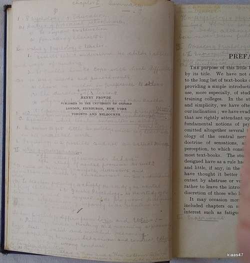 An Introduction to Psychology - T. Loveday and J.A. Green - 1912 (More Especially for Teachers)