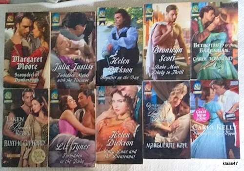 Mills and Boon - Historical - Regency - Tudor - 10 Books - Various authors