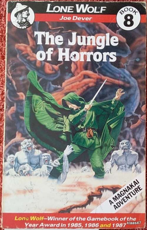 Lone Wolf Book 8 - The Jungle of Horrors - Joe Dever - Paperback - A Magnakai Adventure