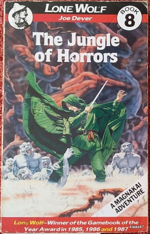 Lone Wolf Book 8 - The Jungle of Horrors - Joe Dever - Paperback - A Magnakai Adventure