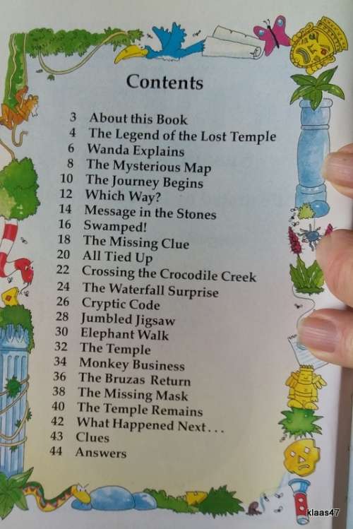 Usborne Puzzle Adventure - Journey to the Lost Temple - Susannah Leigh - Paperback