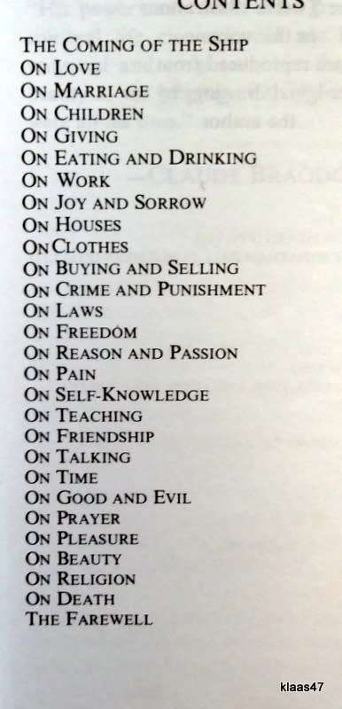 The Prophet - Kahlil Gibran - Paperback