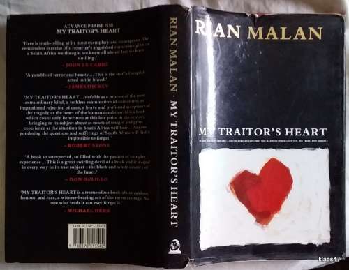 My Traitor`s Heart - Rian Malan - Hardcover