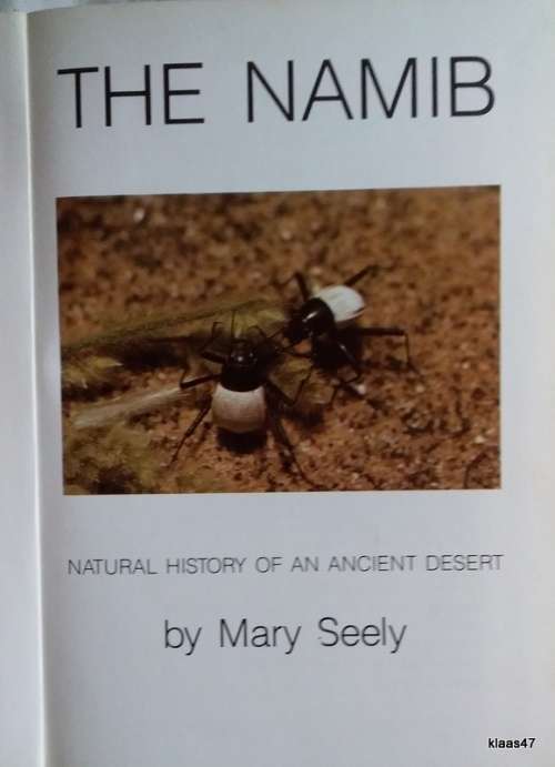 Namib - Mary Seely - Hardcover (Natural History of an Ancient Desert)